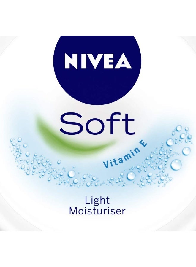 نيفيا كريم نيفيا سوفت المرطب للبشرة العادية، عبوة من قطعتين، 400 مل. - Image 3